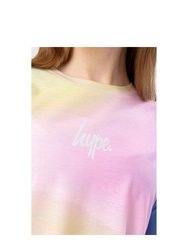 Girls Hippy Fade Drop Shoulder Boxy T-Shirt