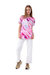 Girls Ice Cream T-Shirt - Pink/White/Blue