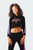 Girls Leopard Diva LOL Surprise Cropped Hoodie Long