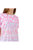 Girls Leopard Print T-Shirt - Pink/White