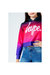 Girls Pretty Fade Cropped Hoodie