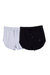 Girls Running Shorts (Pack of 2) (Black/Gray)  - Black/Gray