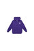 Girls Script Full Zip Hoodie - Purple