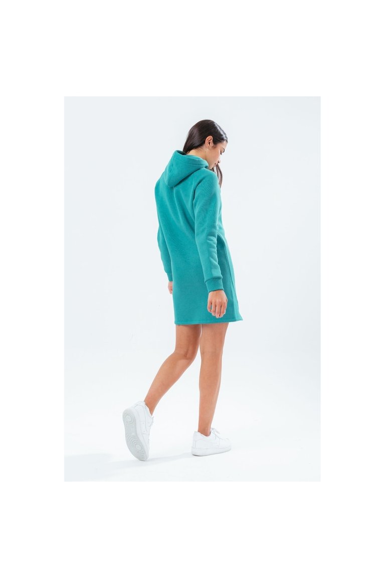 Girls Script Side Split Hem Longline Hoodie