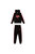 Girls Script Tracksuit - Black/Pink