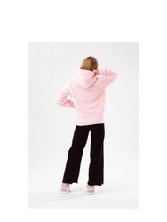 Girls Sherpa Fleece Hoodie - Pink