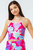 Girls Spray Heart Camisole - Pink/Lilac/Sky Blue - Pink/Lilac/Sky Blue