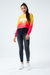 Girls Sunset Fade Crop Sweatshirt