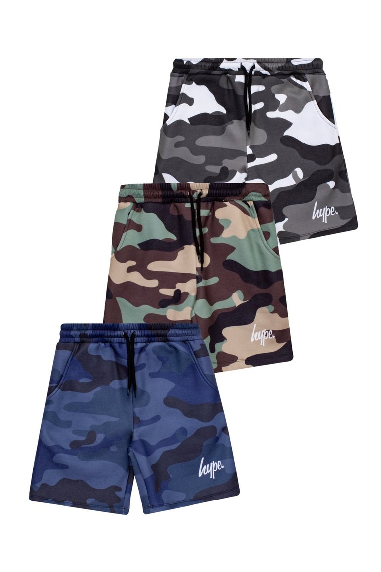 Hype Boys Camo Shorts - Multicolored