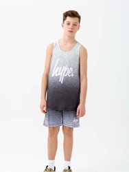 Hype Boys Speckle Fade Tank Top (Black)