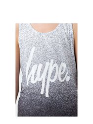 Hype Boys Speckle Fade Tank Top (Black)