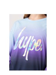 Hype Girls Fade Long-Sleeved T-Shirt