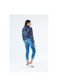 Hype Girls Floral Ditsy Cropped Hoodie