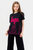 Hype Girls Groovey Flames T-Shirt (Black/Pink)