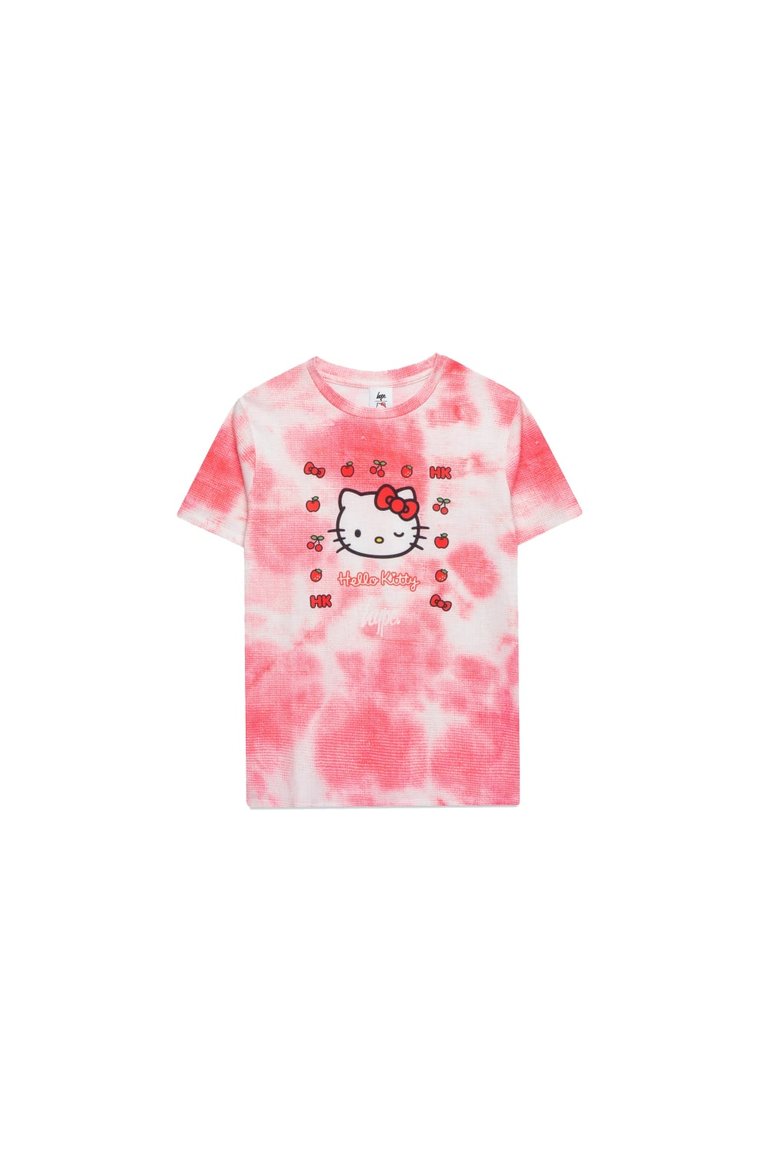 Printed T-shirt - White/Hello Kitty - Ladies