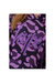 Hype Girls Leopard Script Long Length Hoodie (Purple)