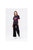 Hype Girls Multi Star Glitter T-Shirt (Black/Pink)