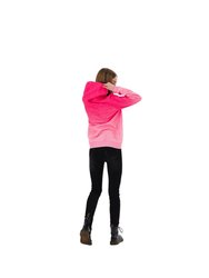 Hype Girls Speckle Fade Hoodie (Pink/White)