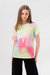 Hype Girls Spray Paint Script T-Shirt (Multicolored) - Multicolored