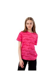 Hype Girls Track Scribble T-Shirt (Pink)