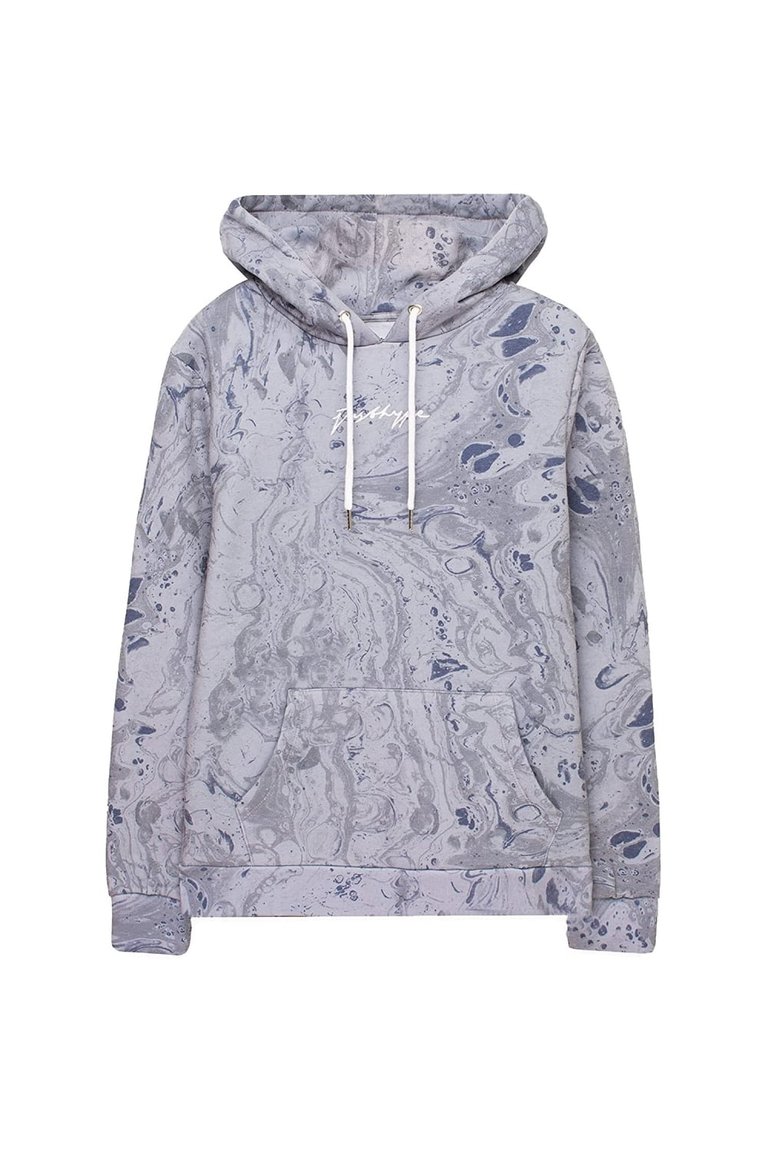 Hype Mens Mineral Hoodie (Gray) - Gray