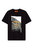 Hype Mens Youngs Teflon Oversized T-Shirt (Black/Orange/Gray) - Black/Orange/Gray