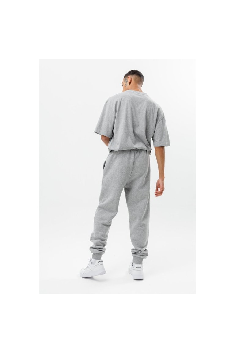 Hype Unisex Adult Continu8 Oversized T-Shirt (Gray) - Gray