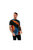 Mens Bohemian Tie Dye T-Shirt (Black/Blue/Orange)