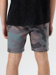 Mens Classic Camo Shorts - Khaki