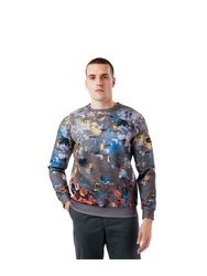 Mens Painters Oversized Sweatshirt - Multicolored