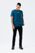 Mens Scribble T-Shirt - Teal - Teal