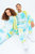 Unisex Adult Tie Dye Continu8 Sweatshirt - Yellow/Blue/White