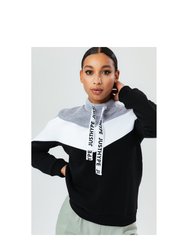 Womens/Ladies Chevron Sweatshirt
