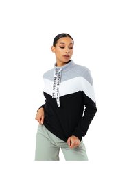 Womens/Ladies Chevron Sweatshirt