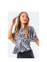 Womens/Ladies Dalmatian Blouse