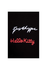 Womens/Ladies Hello Kitty T-Shirt - Black/White