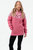 Womens/Ladies Leopard Print Panelled Hoodie