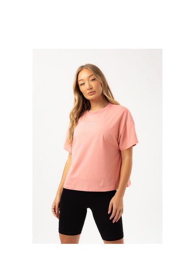 Hype Womens/Ladies Scribble Boxy T-Shirt - Blush product