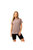 Womens/Ladies Scribble Boxy T-Shirt - Brown - Brown