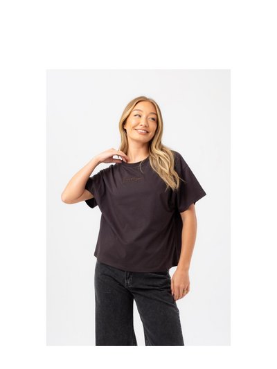 Hype Womens/Ladies Scribble Boxy T-Shirt - Charcoal product