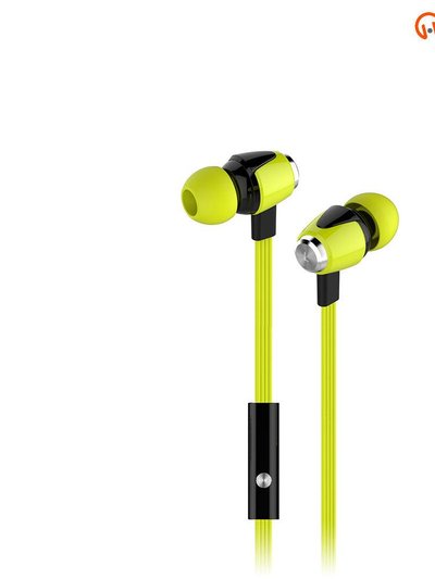 Hypergear dBm Wave Earphones w/Mic 3.5mm Green product