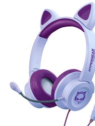 Kombat Kitty Gaming Headset - Purple