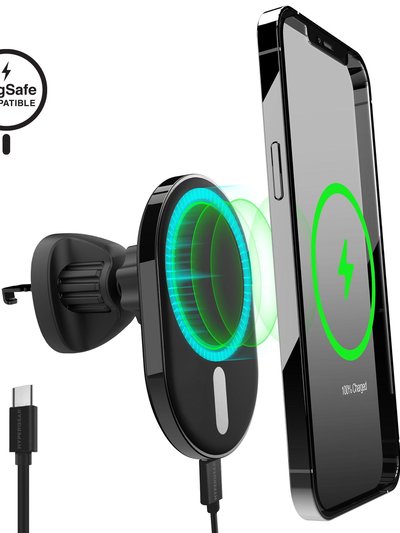Hypergear MagVent Wireless Car Charging Mount For iPhone 13 product