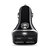 Quad USB 6.8A Car Charger - Black