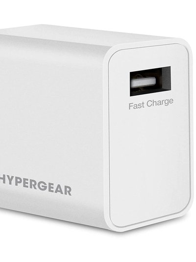 Hypergear Single USB Fast Charge Wall Charger - UL Certified product