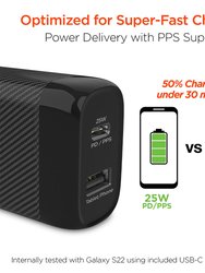 Speed Boost 25W PD Dual Output Wall Charger