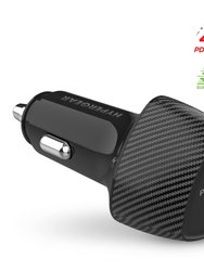 SpeedBoost 45W PD Dual Output Car Charger