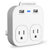 Wall Adapter Power Strip White