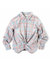 I Am by Studio 51  Long Sleeve Twist-Front Button Up Woven Shirt - Unity Plaid