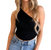 After Daylight One Shoulder Top In Black - Black